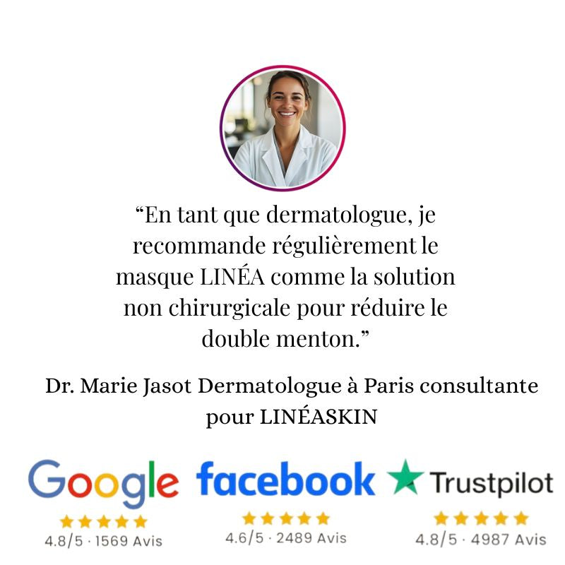 Masque Linéa liftant double-menton