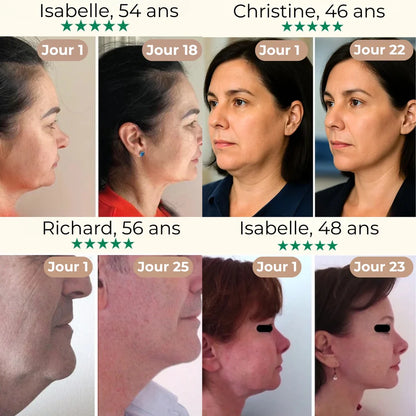 Masque Linéa liftant double-menton